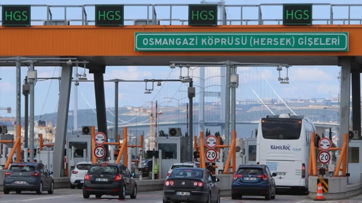 Osmangazi Köprüsü ve İzmir-İstanbul Otoyolu, 1 haftada 85 milyon liralık tasarruf sağladı