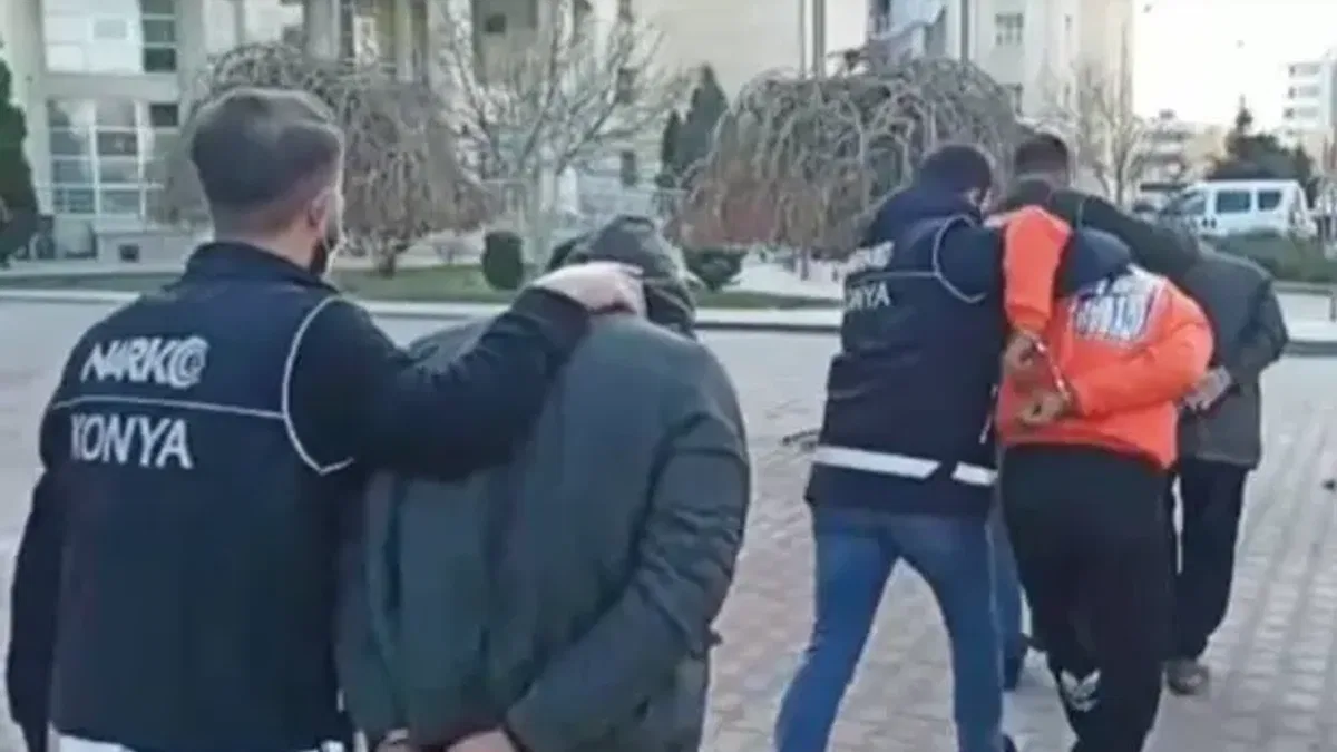 Konya’da zehir tacirlerine büyük darbe!