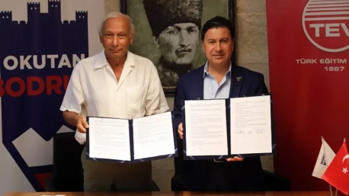 TEV ile Bodrum Belediyesi'nden 'Okutan Bodrum' projesi