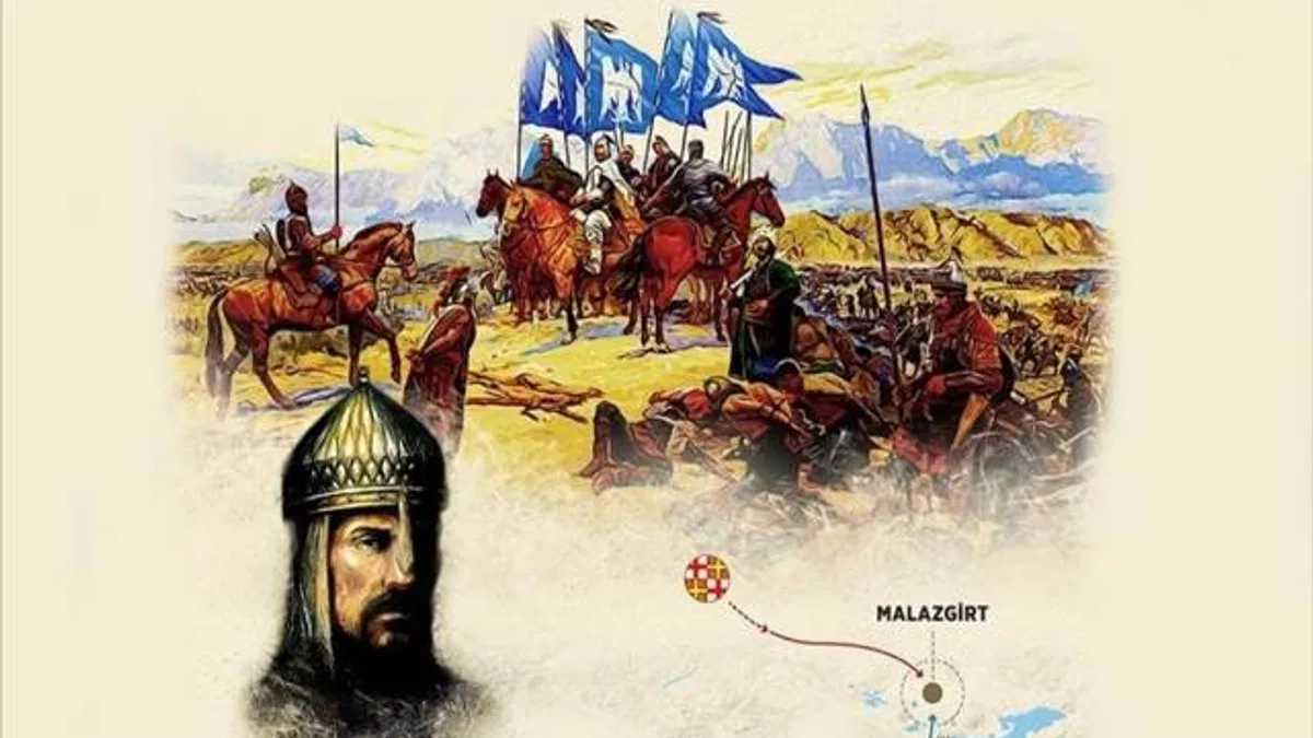 Bizans ordusunu bozguna uğratan komutan: Sultan Alparslan
