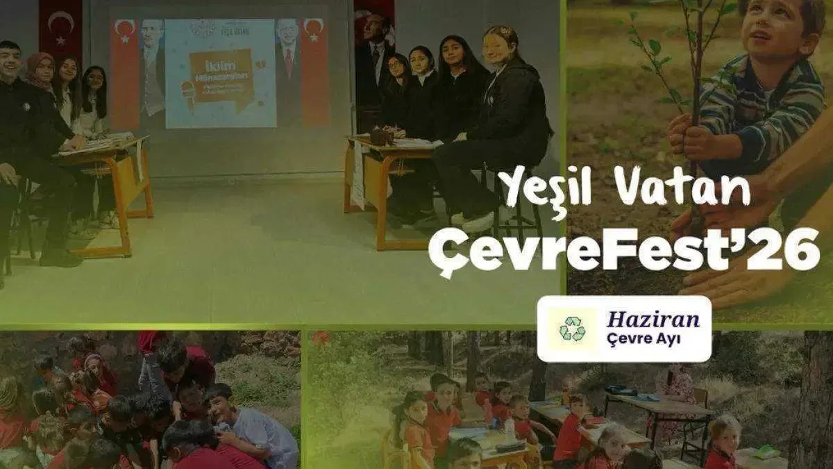 Okullarda Haziran teması 'Çevre'
