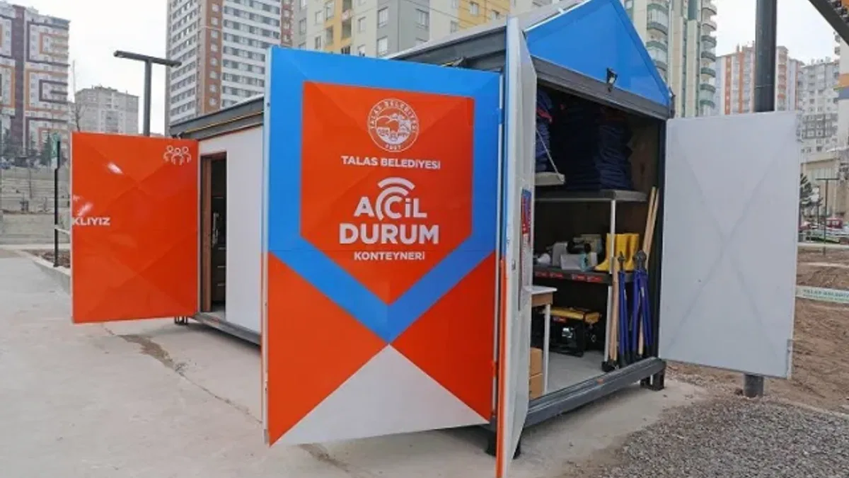 Kayseri Talas deprem gerçeğinin farkında