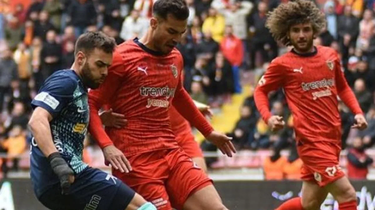 Mondihome Kayserispor 1-1 Atakaş Hatayspor (Maç Sonucu) Kayseri'de puanlar paylaşıldı!