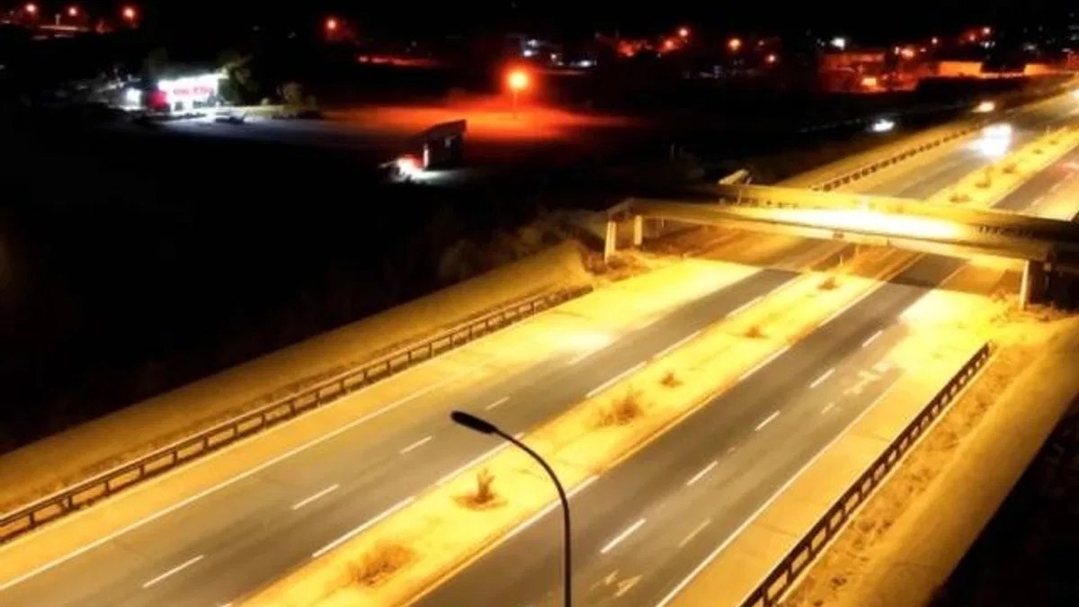 Dicle Elektrik’ten Şanlıurfa-Mardin Karayolu’na   49 Milyon TL’lik LED Aydınlatma