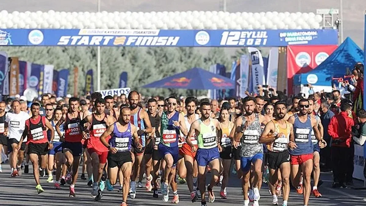Kayseri'de yarı maraton heyecanı