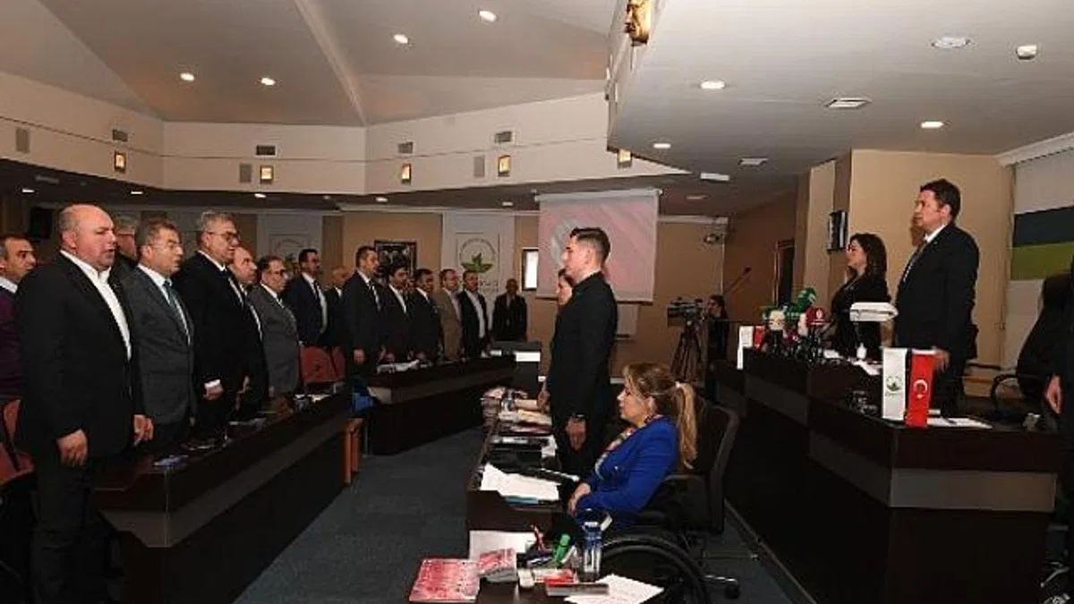 Osmangazi'de yılın son meclis toplantısı yapıldı