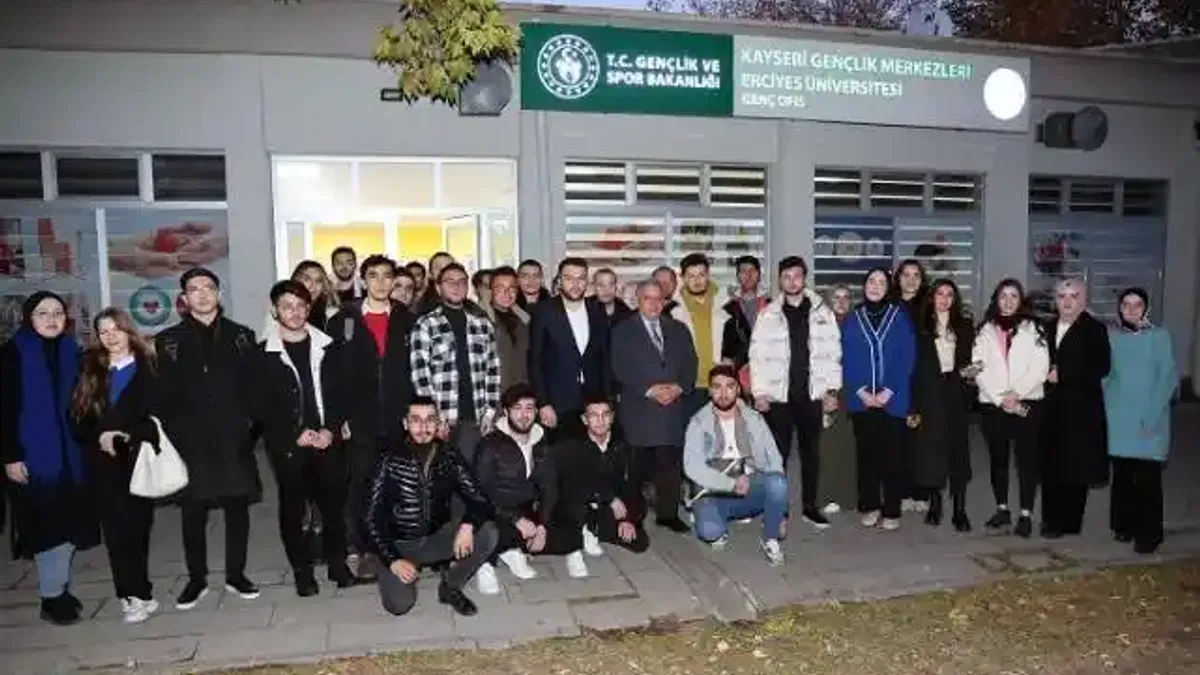 Kayseri Talas'ta Genç Ofis mesaisi