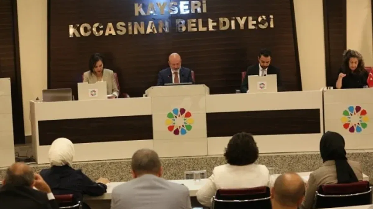 Kayseri Kocasinan meclisi toplandı