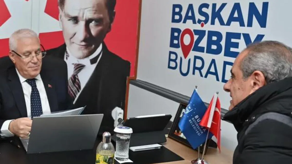 Başkan Bozbey makamını Mudanya'ya taşıdı