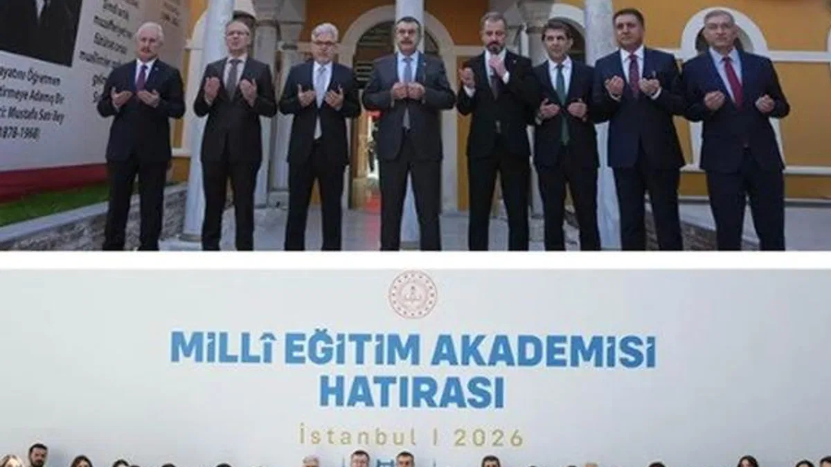 Milli Eğitim Akademisi 'ilk ders'le açıldı