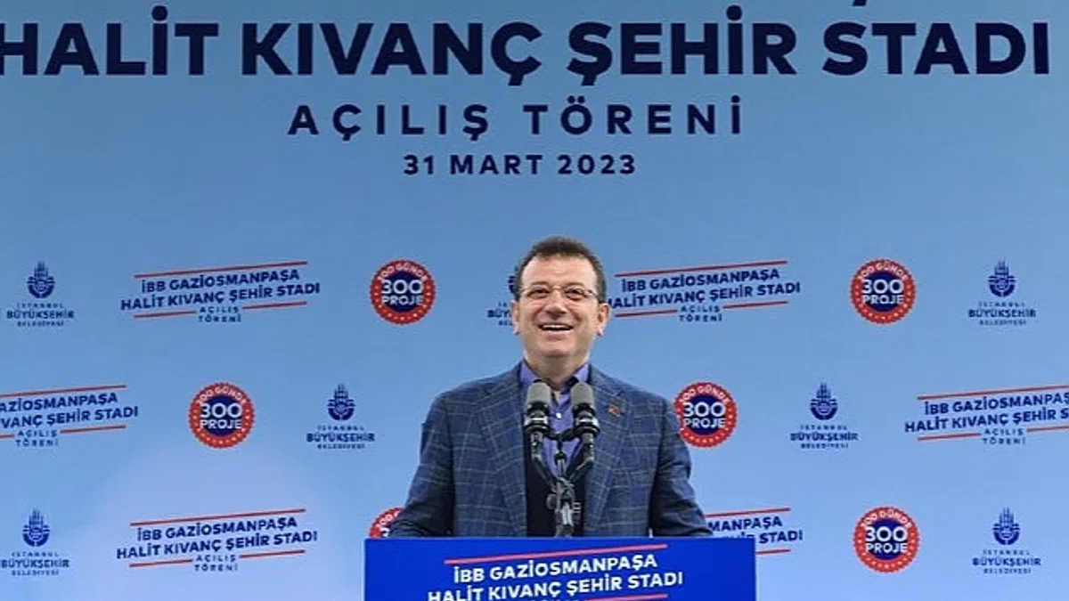'Halit Kıvanç Şehir Stadı' Adına Yakışır Biçimde Açıldı