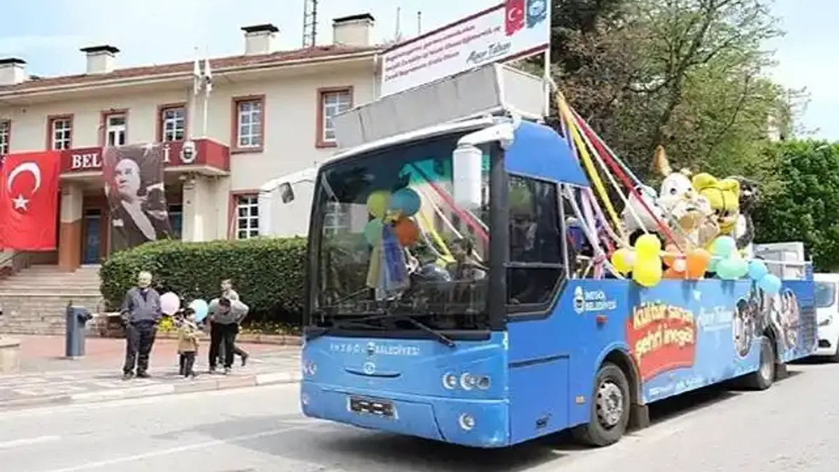 23 Nisan Coşkusu Tüm Şehri Sardı