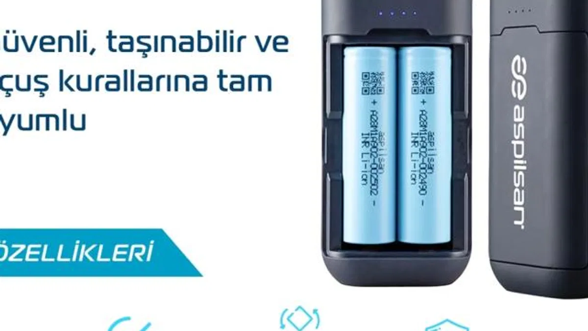 ASPİLSAN Enerji’den Uçuşlara Uyumlu Powerbank Çözümü