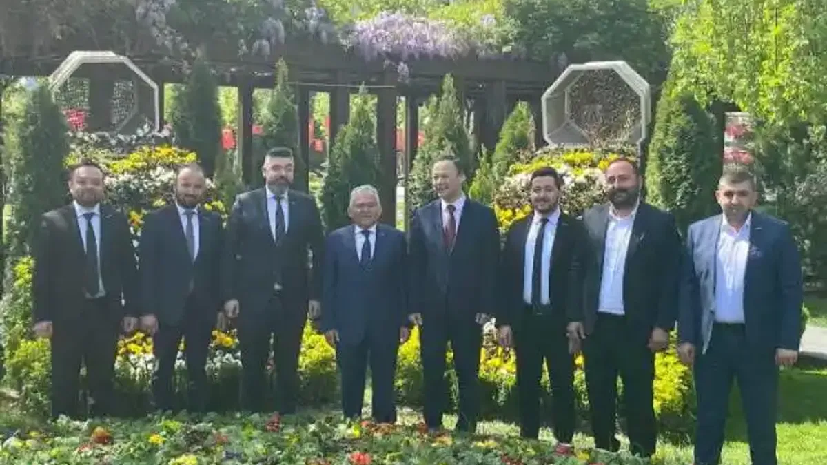 Kırgız Büyükelçi Kayseri ziyaretlerini tamamladı