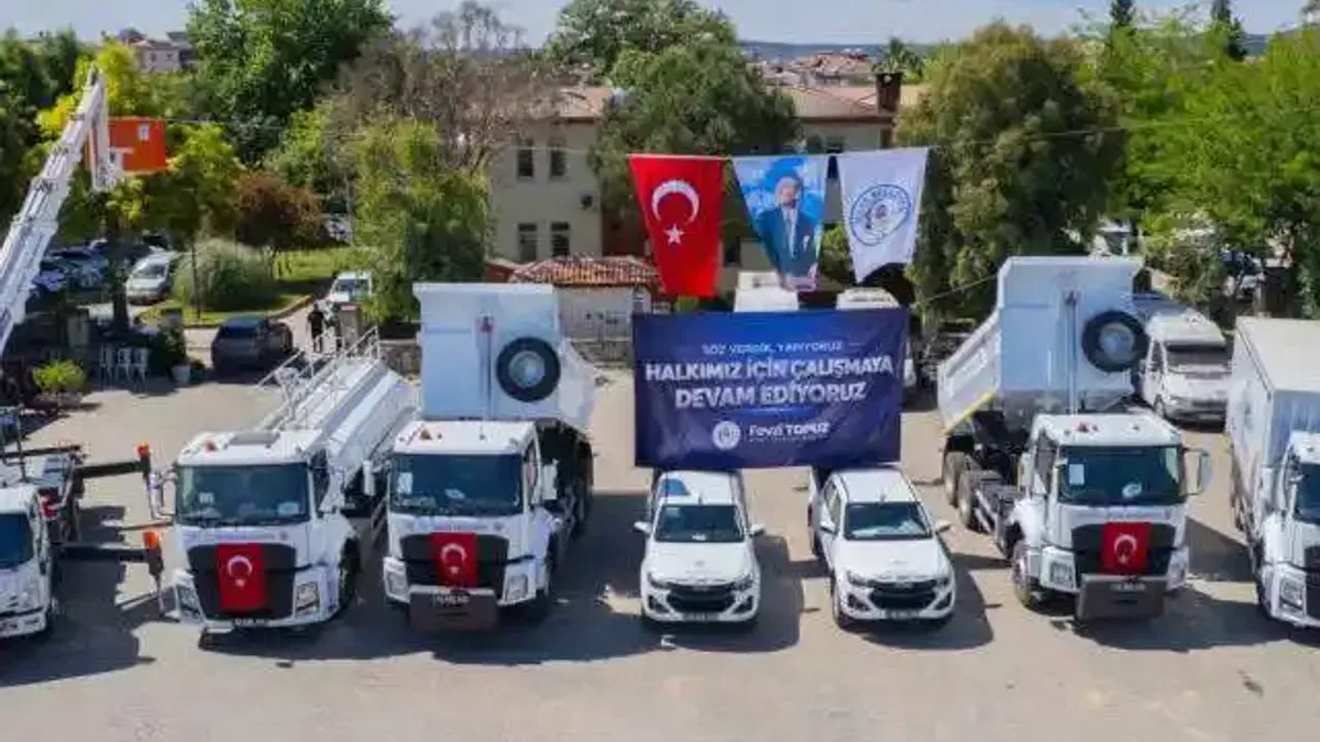 Muğla'da Milas Belediyesi araç filosunu güçlendiriyor