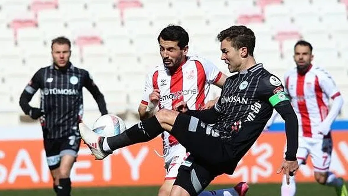 Net Global Sivasspor 1-1 Tümosan Konyaspor (Maç Sonucu)