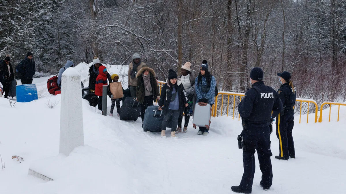 Canadians Fume as Migrants Surge at Their Border