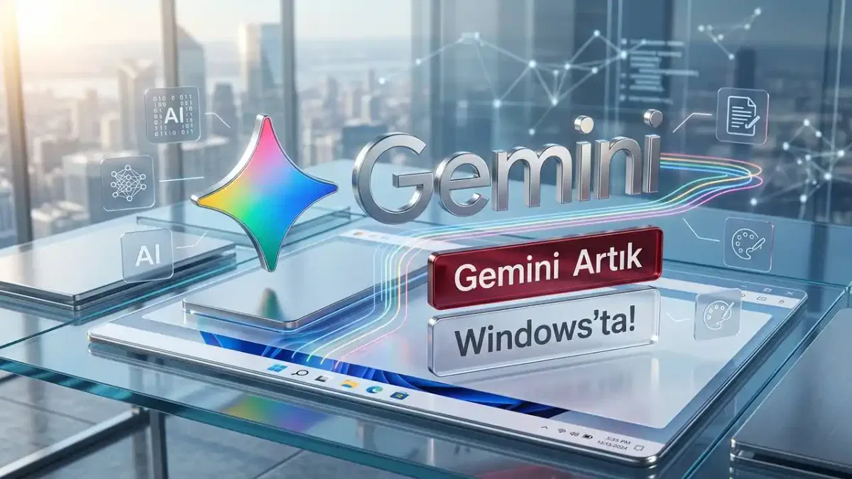 Google, Gemini için Windows uygulamasını sonunda yayınladı!