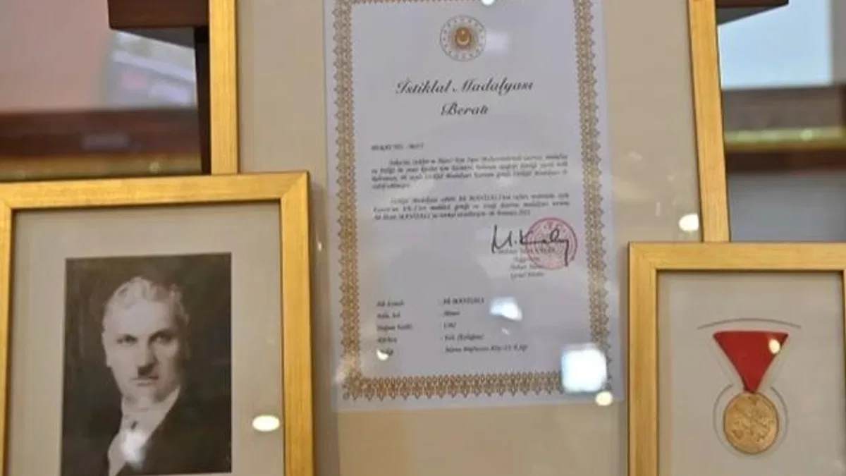 Manisa'da Kurtuluş Gazisi Ali Bey unutulmadı