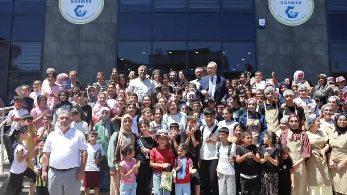 Gaziantep Yaz Spor Okulları devam ediyor