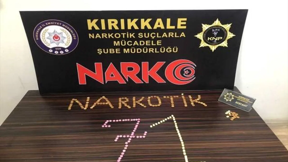 Kırıkkale'de uyuşturucu operasyonunda 2 şüpheli tutuklandı