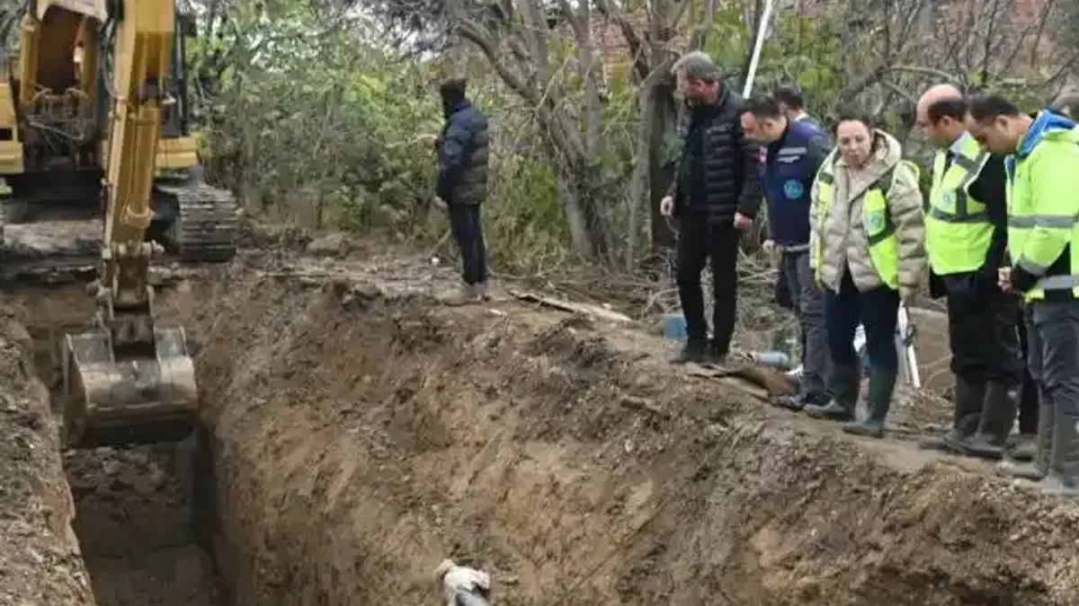 MASKİ’den Arızalanan Kolektör Hattına Hızlı Müdahale