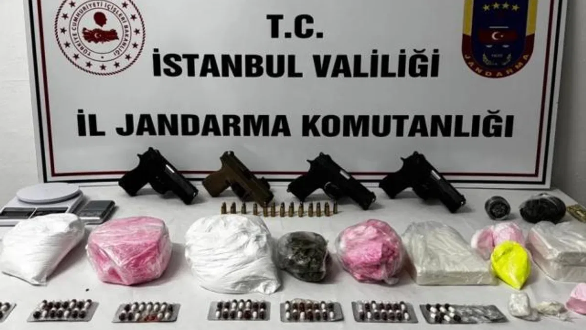 Şile'de Jandarmadan uyuşturucu operasyonu: Bir gözaltı!