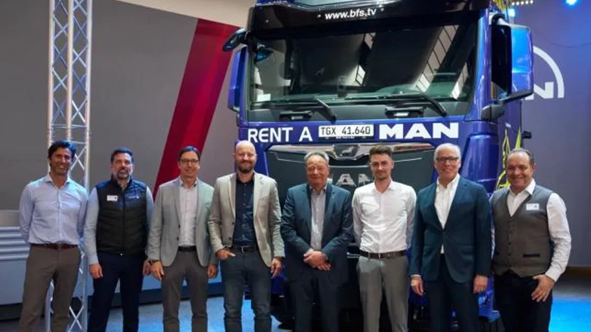 MAN, 250 Tonluk Dev Çekicisini Tanıttı