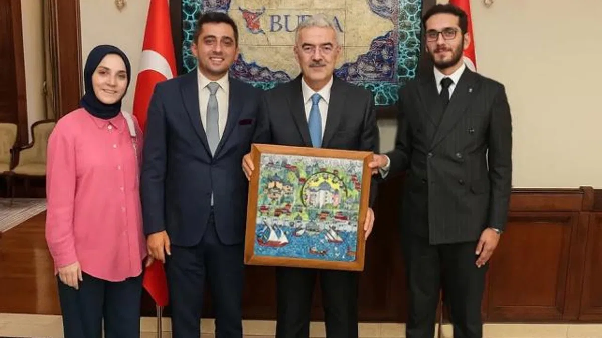 Bursa'da TRESGED'den Vali Ayyıldız'a ziyaret