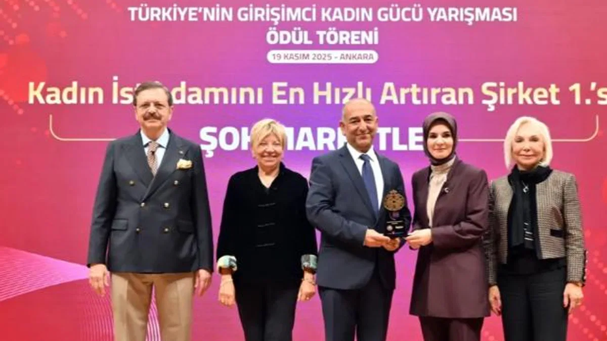 ŞOK Marketler’e “Kadın İstihdamını En Hızlı Artıran Şirket” Ödülü