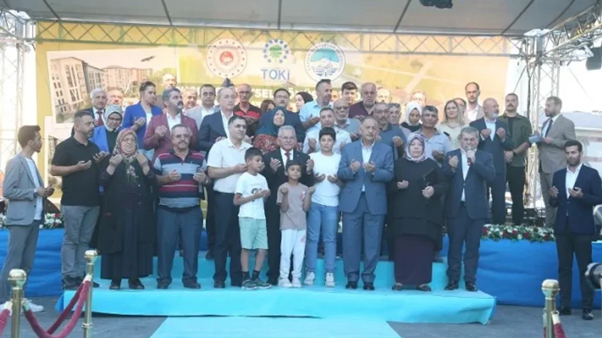 Kayseri Oruçreis'te 572 vatandaş evlerine kavuştu