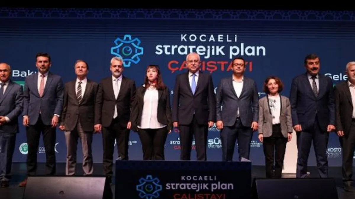 Kocaeli’nin geleceğine yön verecek 'Stratejik' hazırlık