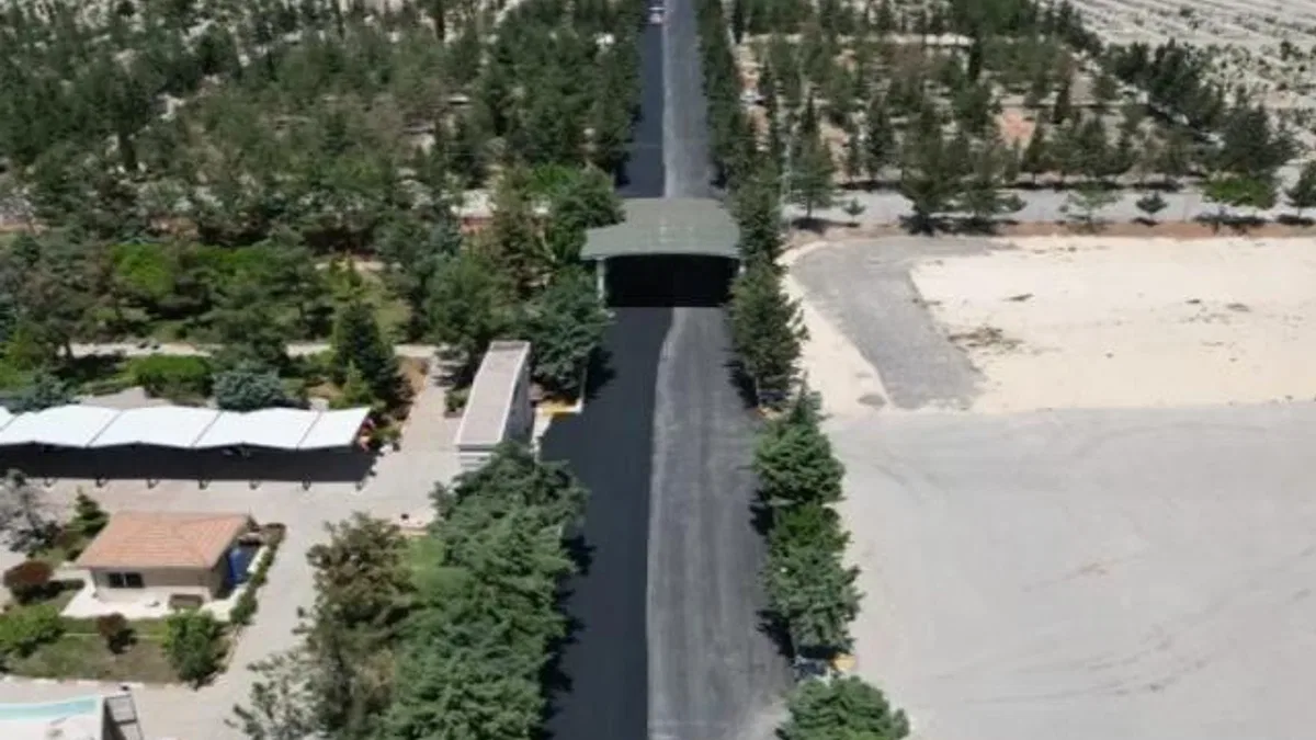 Yeni Asri Aile Mezarlığı’nda ulaşım konforu artırıldı
