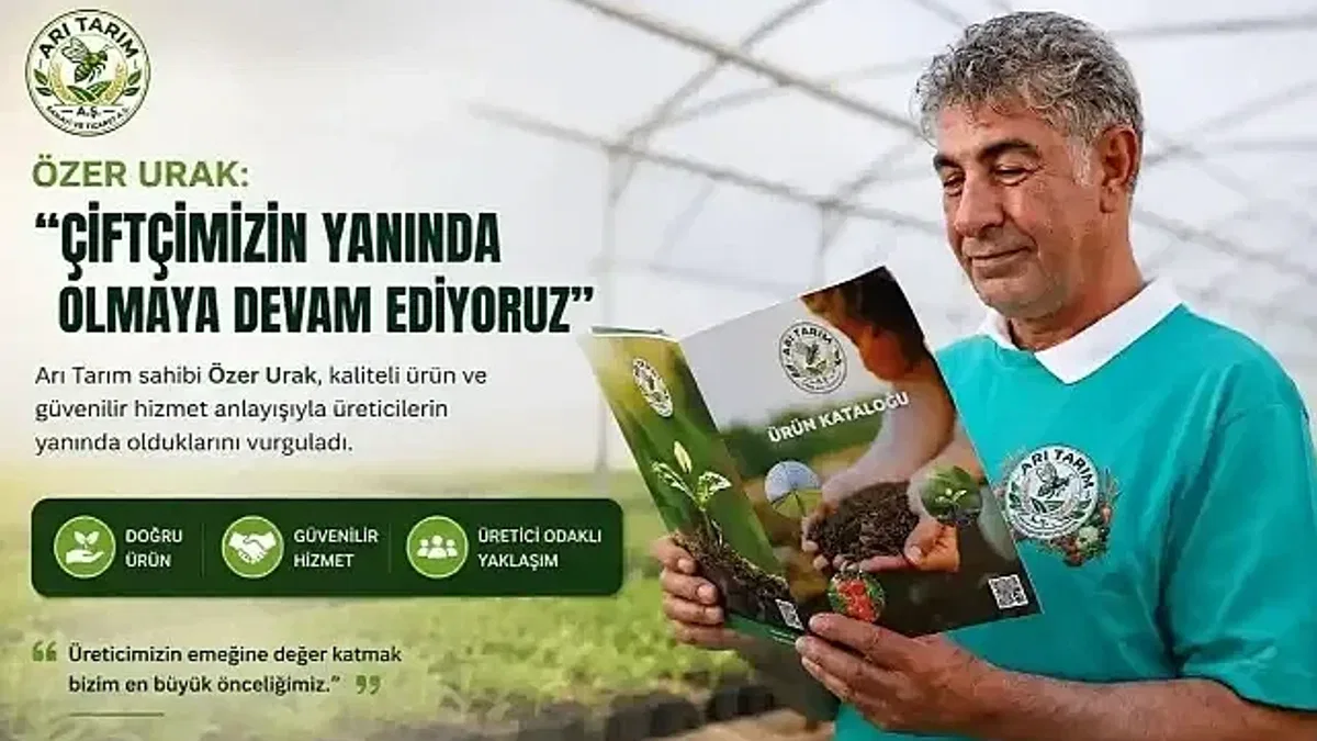 Arı Tarım'dan Konya'ya dev yatırım! Tuzlukçu'da 300 dönümlük jeotermal sera kurulacak