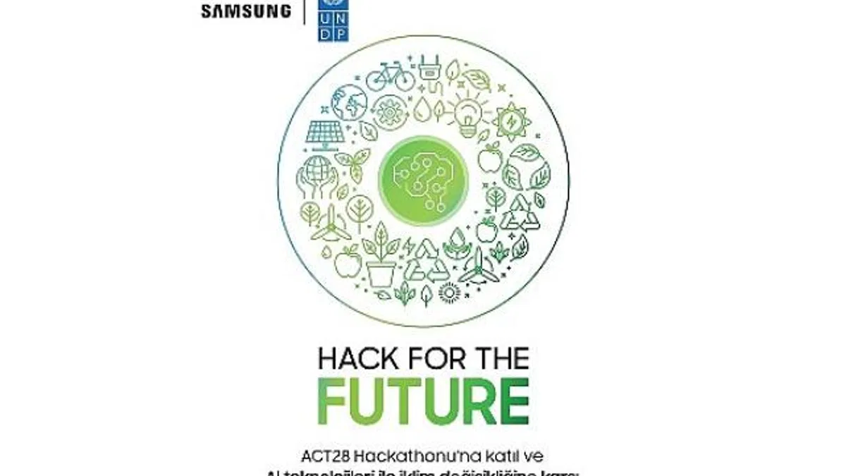 Samsung ve UNDP iş birliği olan ACT28 İklim için Yapay Zeka Hackathonu'na başvurular başladı