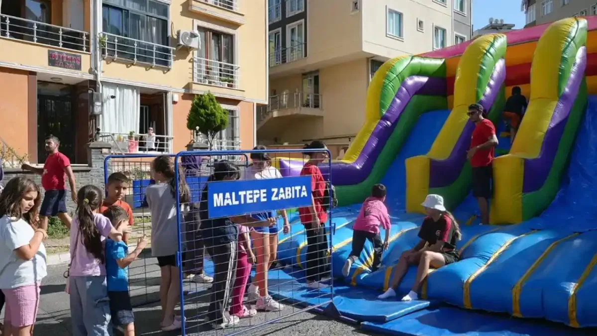 İstanbul Maltepe’de Spor ve Oyun Şöleni Zümrütevler’de