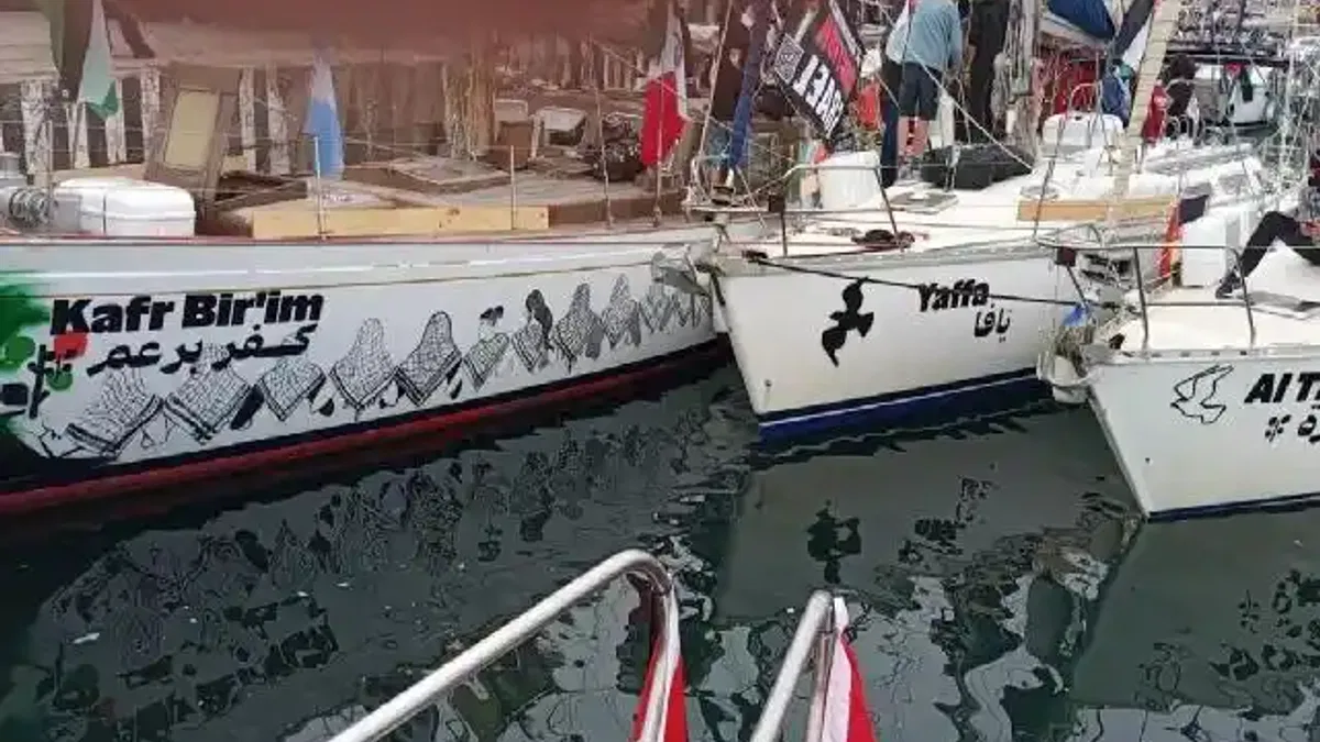 Sumud filosu Gazze hafızasıyla denize açılıyor