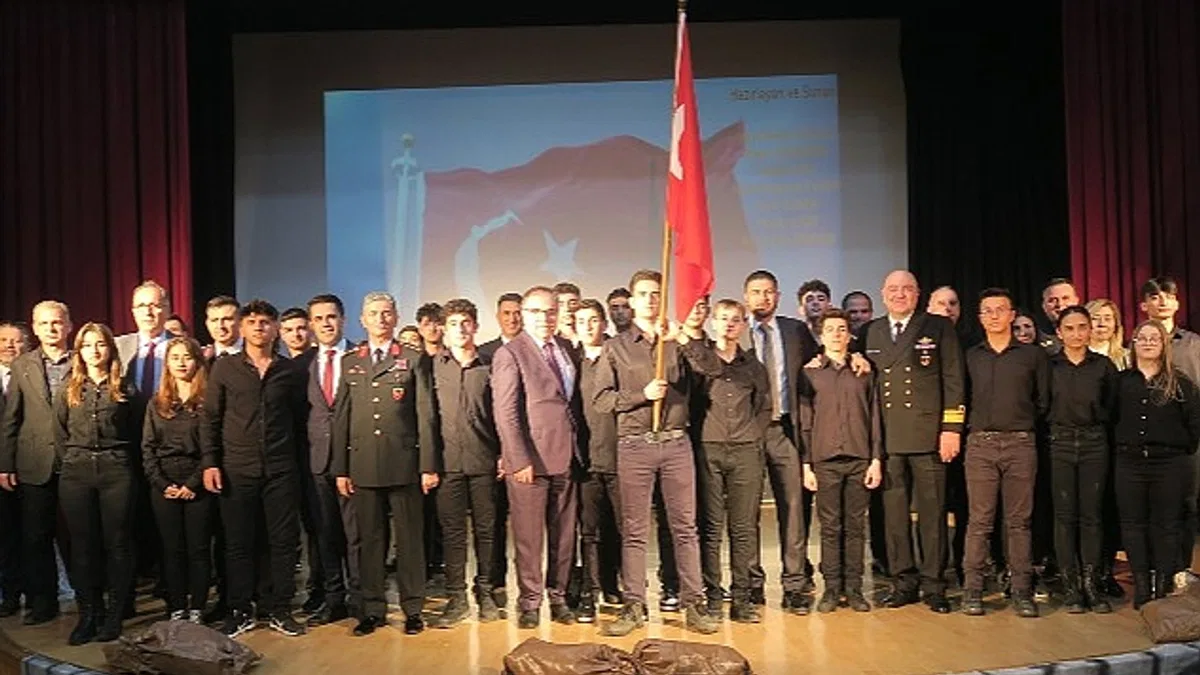 Foça'da İstiklal Marşı'nın Kabülü Anıldı