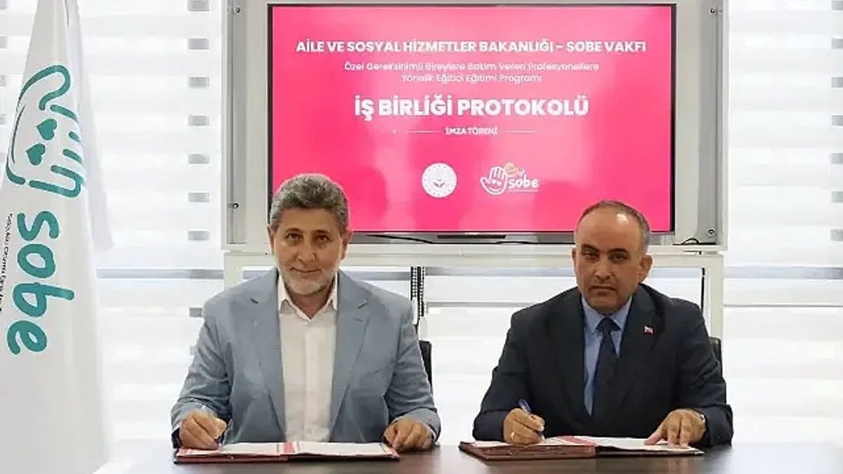 Aile Bakanlığı ve SOBE’den otizm için güçlü iş birliği