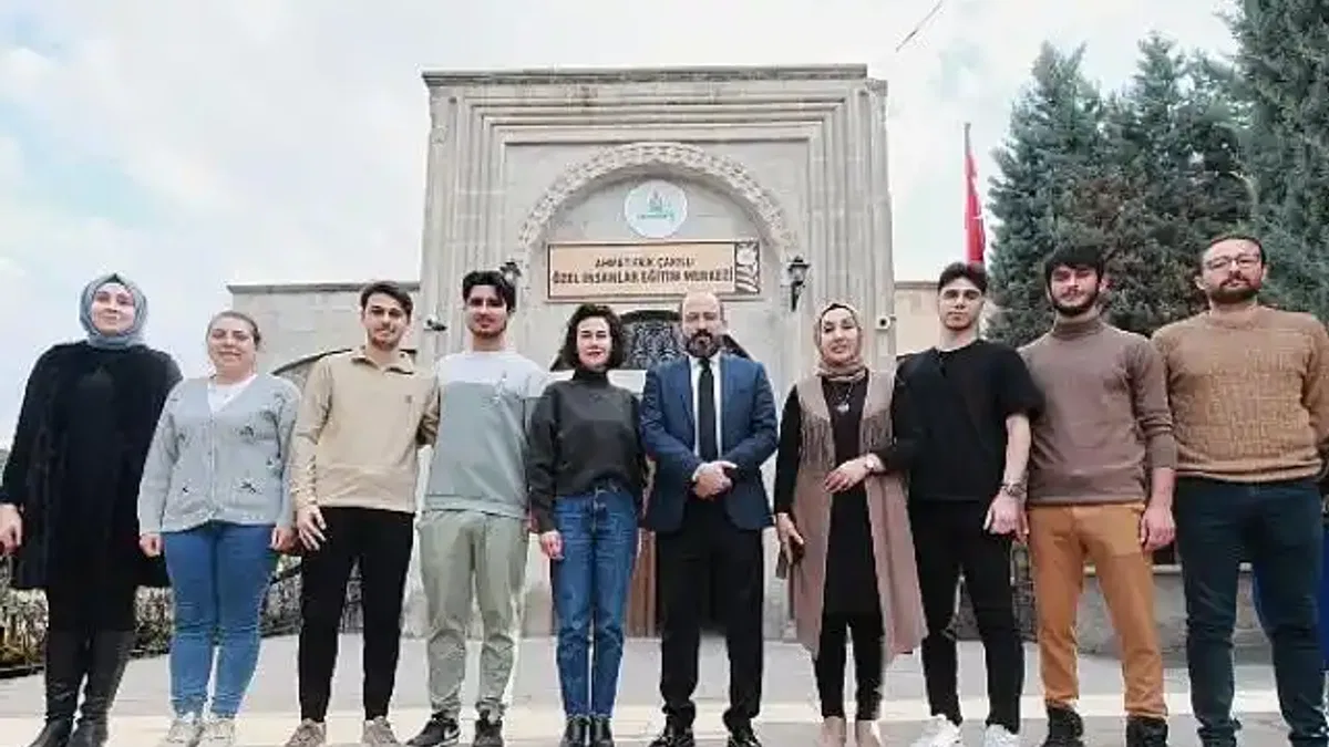 NEVÜ Özel Eğitim Öğretmenliği Bölümü'nden Özel İnsanlar Eğitim Merkezini Ziyaret