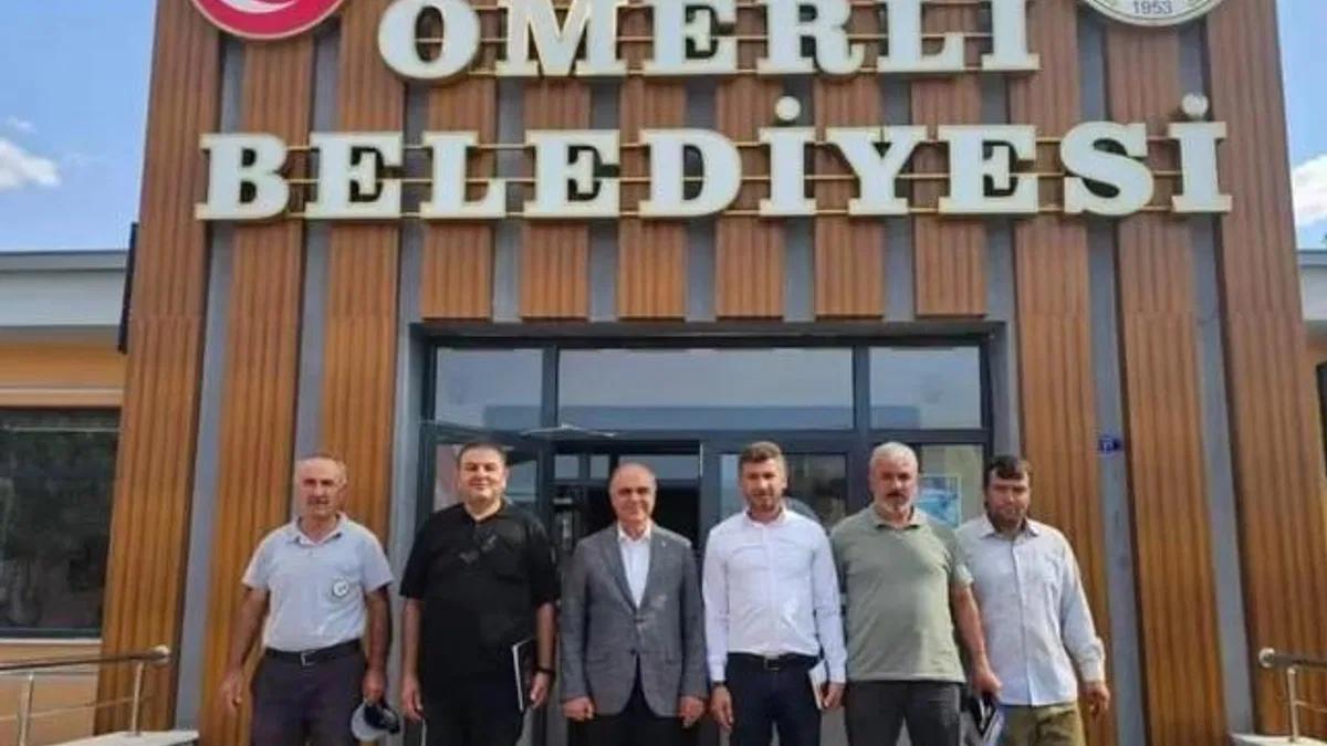 Ömerli Belediyesinde ek protokol sevinci