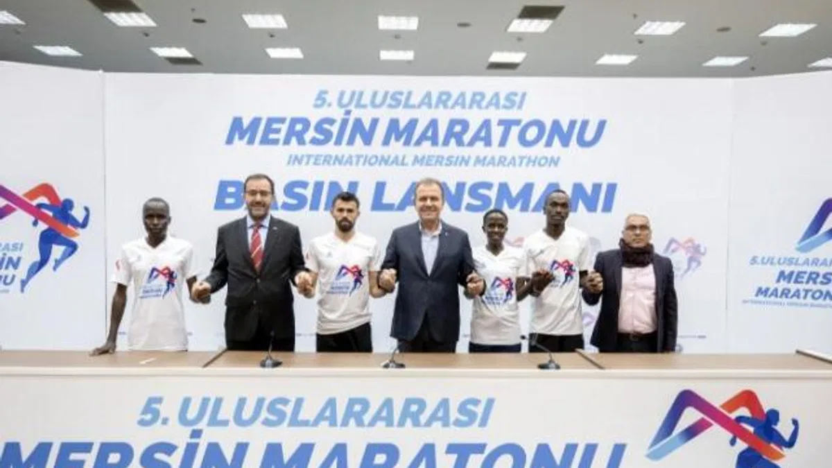 Mersin maratona hazır