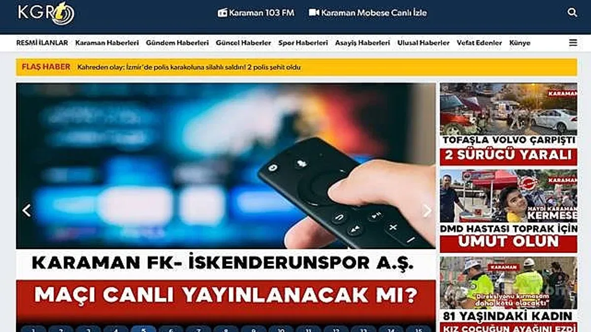 Karaman Haberlerinde Doğru ve Güvenilir Adres KGRT
