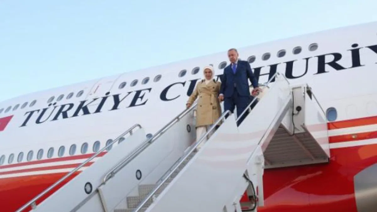 Cumhurbaşkanı Erdoğan, ABD’den Türkiye'ye döndü