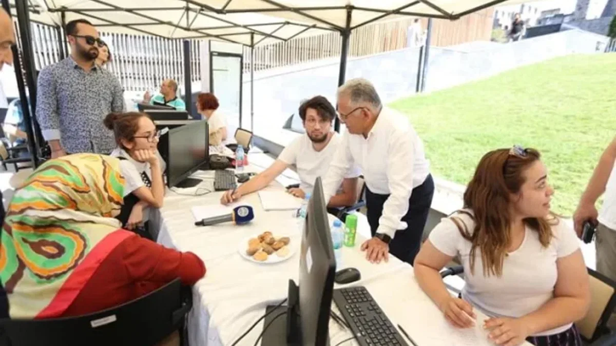 Kayseri'de istihdam ve üniversite adaylarına destek