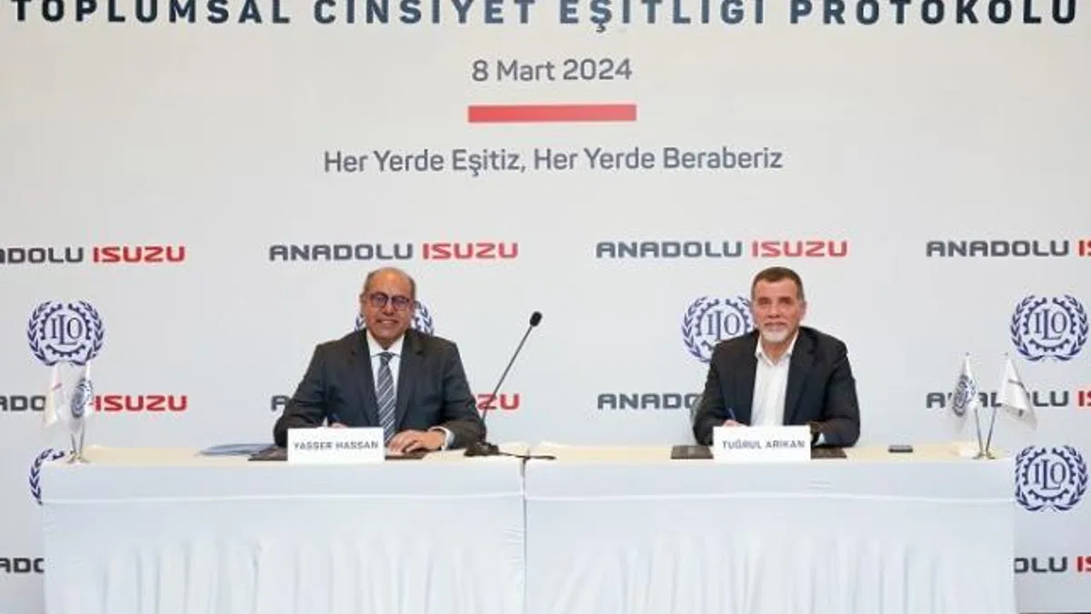 Anadolu Isuzu ve ILO cinsiyet eşitliği için iş birliği yaptı