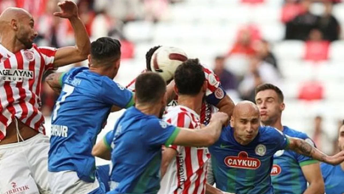 Bitexen Antalyaspor 0-0 Çaykur Rizespor (Maç Sonucu)
