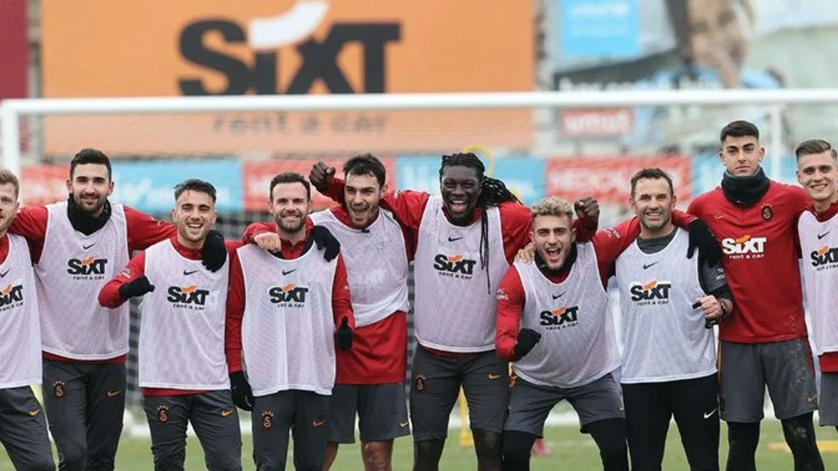 Galatasaray'da Trabzonspor maçı hazırlıkları başladı!