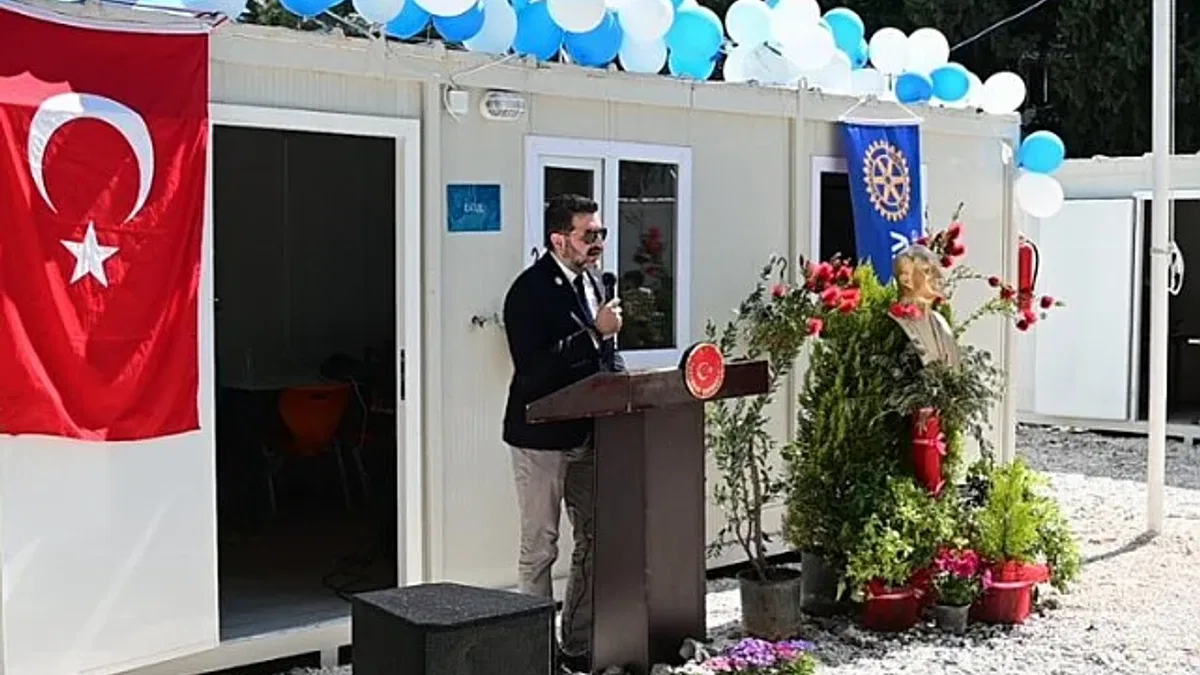 Rotary Konteyner Kent törenle açıldı