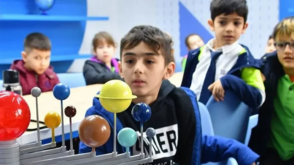 Samsun'da çocuklar 'Bilim'le buluştu